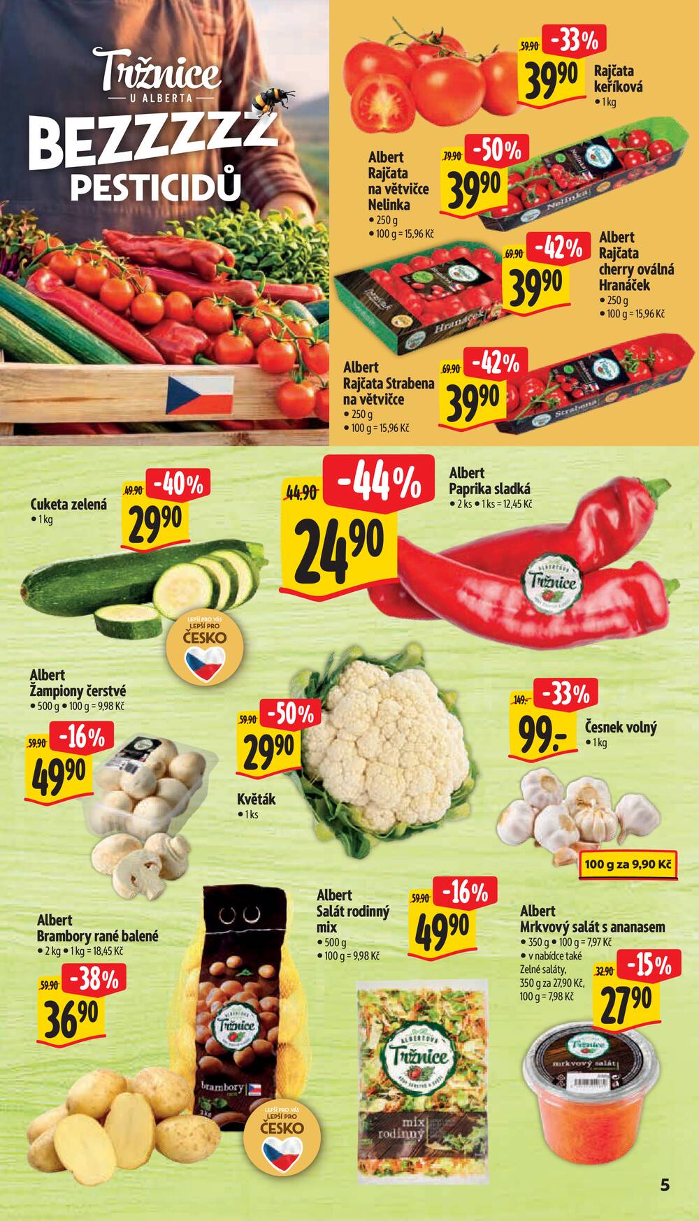 Leták Albert - Albert Supermarket Jihomoravský od 8.7. do 14.7.2026 - strana 13 Leták Albert - Albert Supermarket Jihomoravský od 8.7. do 14.7.2026 - strana 13