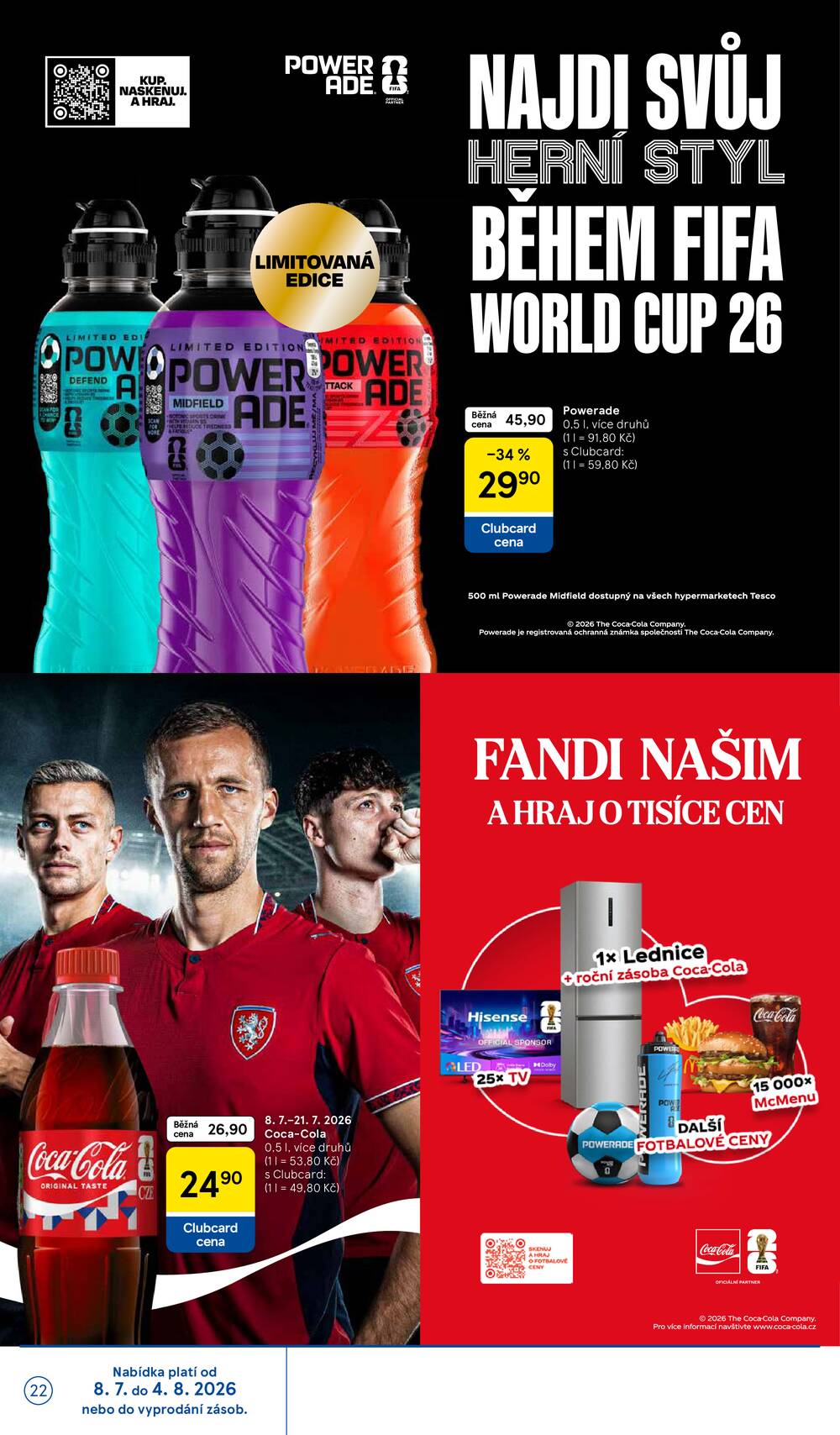 Leták Tesco - Tesco malé hypermarkety katalog značky od 8.7. do 4.8.2026 - strana 22 Leták Tesco - Tesco malé hypermarkety katalog značky od 8.7. do 4.8.2026 - strana 22
