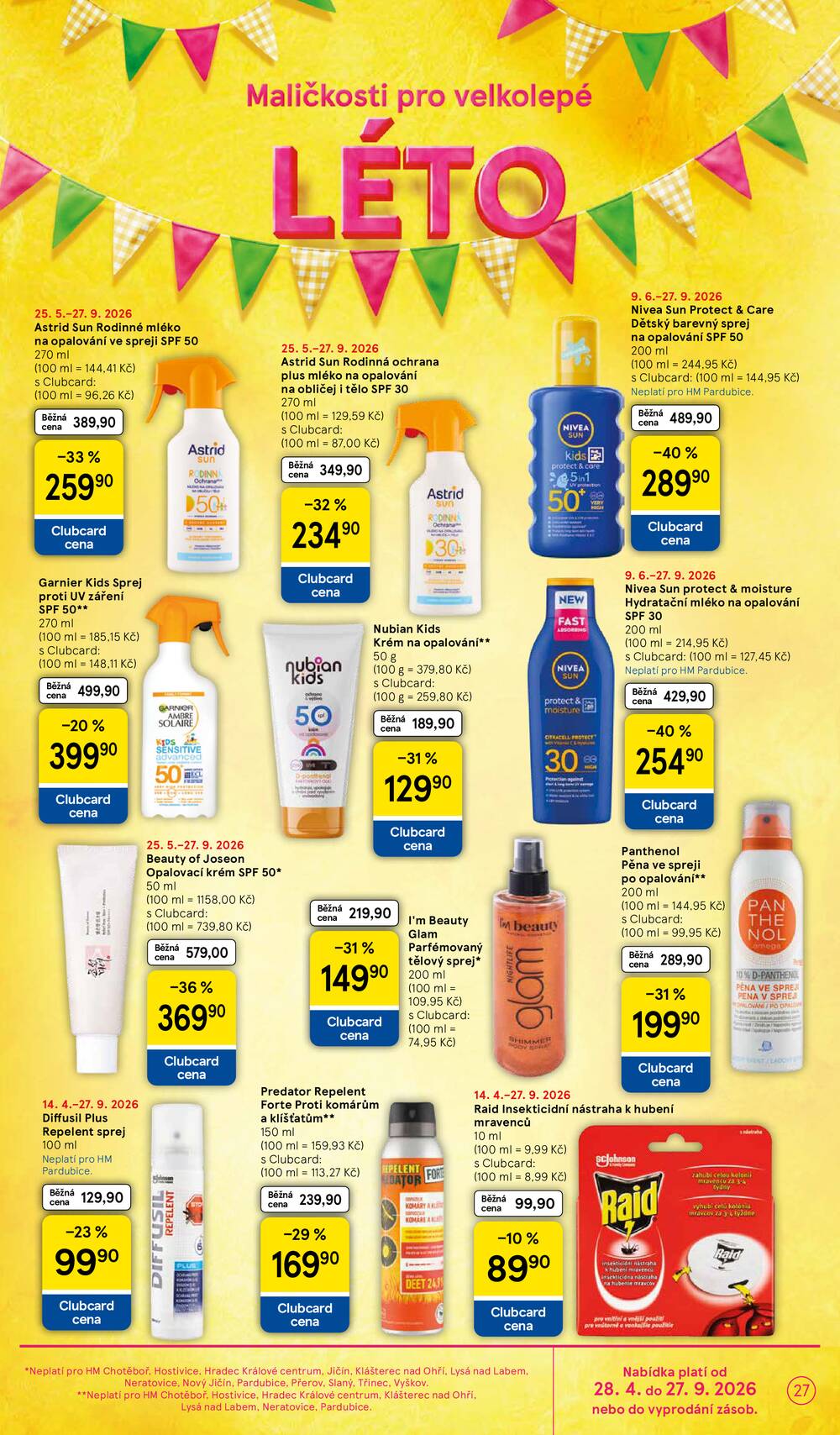 Leták Tesco - Tesco malé hypermarkety od 8.7. do 14.7.2026 - strana 27 Leták Tesco - Tesco malé hypermarkety od 8.7. do 14.7.2026 - strana 27