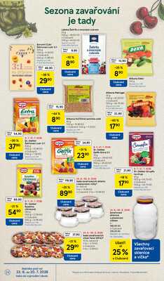 Tesco malé hypermarkety od 8.7. do 14.7.2026