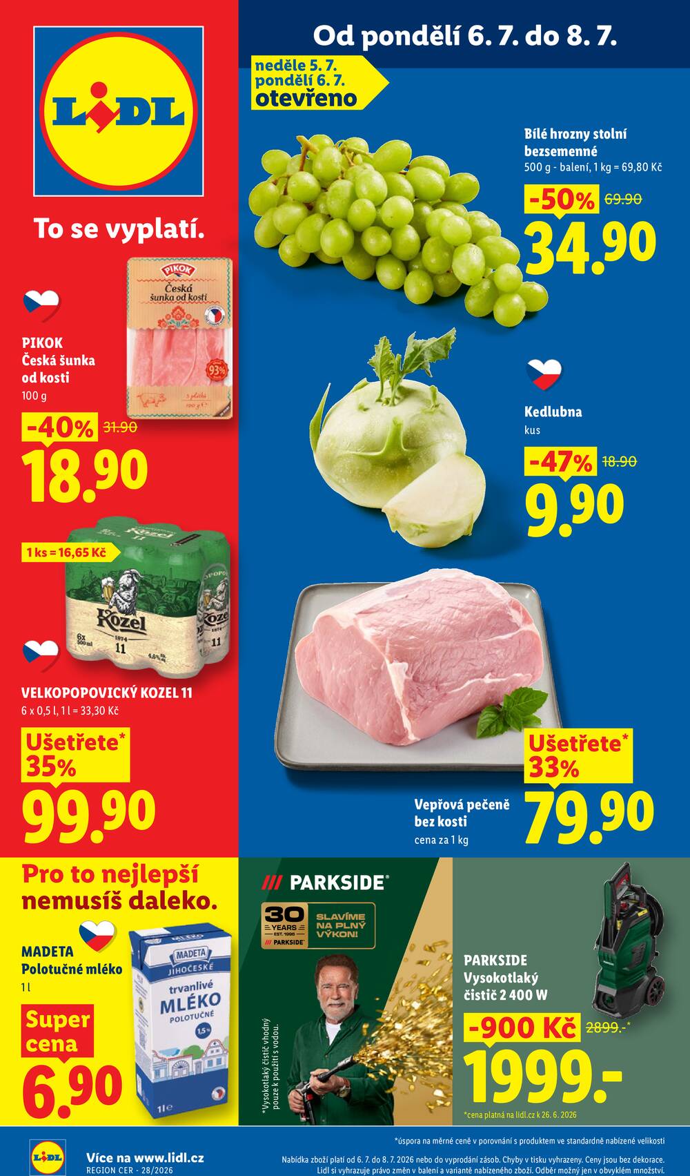 Leták Lidl - Lidl od 6.7. do 8.7.2026 - strana 1 Leták Lidl - Lidl od 6.7. do 8.7.2026 - strana 1