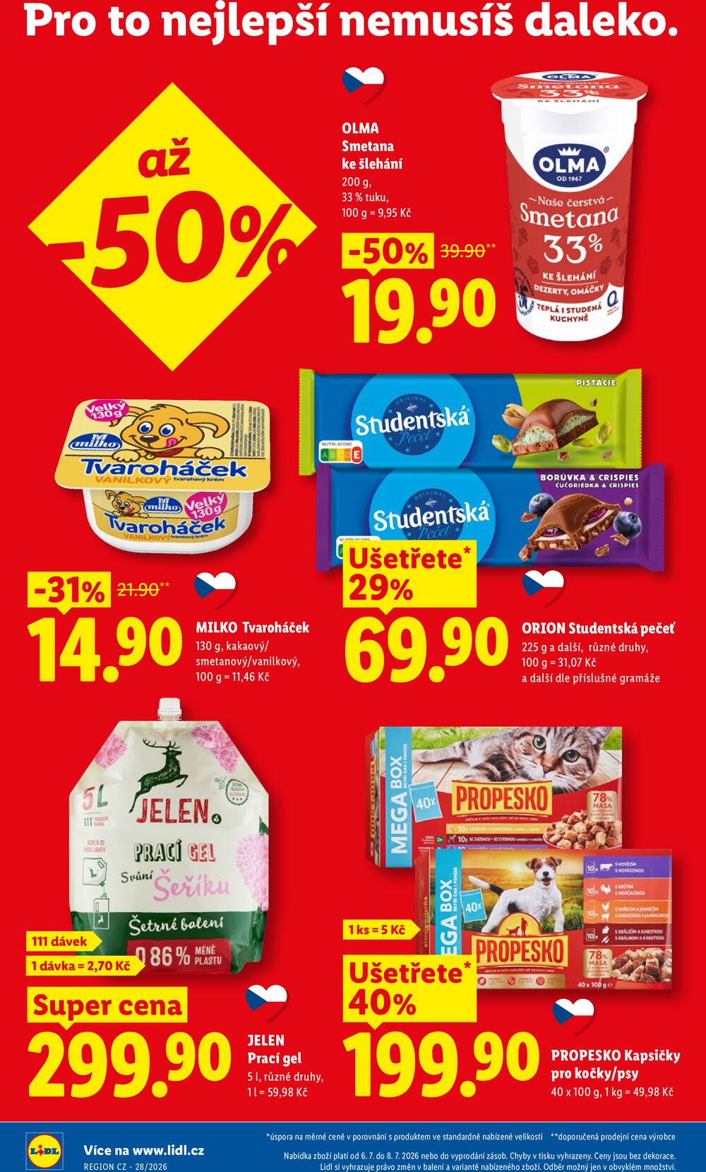 Leták Lidl - Lidl od 6.7. do 8.7.2026 - strana 2 Leták Lidl - Lidl od 6.7. do 8.7.2026 - strana 2