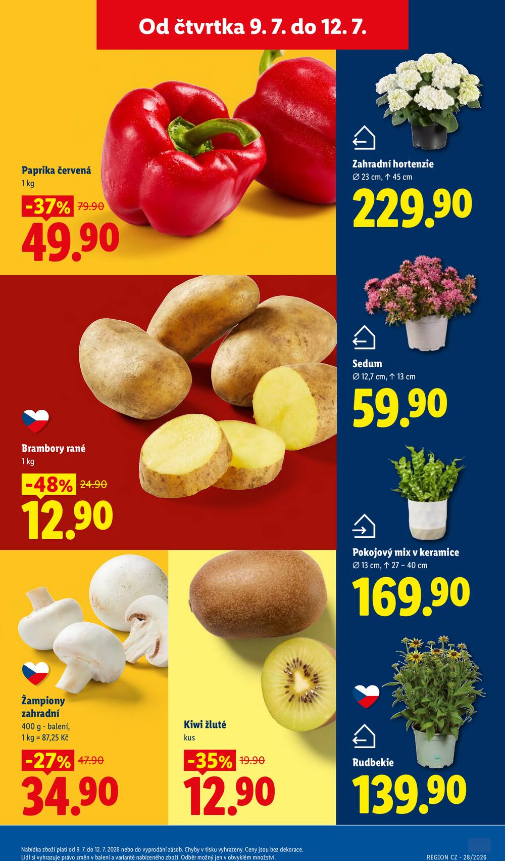 Lidl Čtvrtek od 9.7. do 12.7.2026