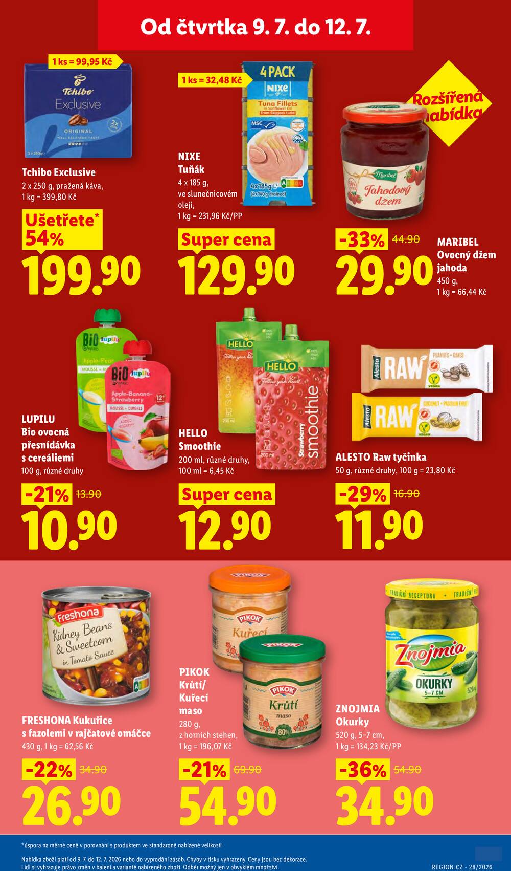 Leták Lidl - Lidl Čtvrtek od 9.7. do 12.7.2026 - strana 26 Leták Lidl - Lidl Čtvrtek od 9.7. do 12.7.2026 - strana 26