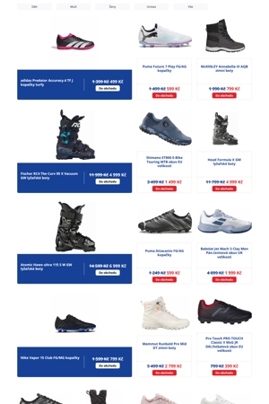 leták Intersport