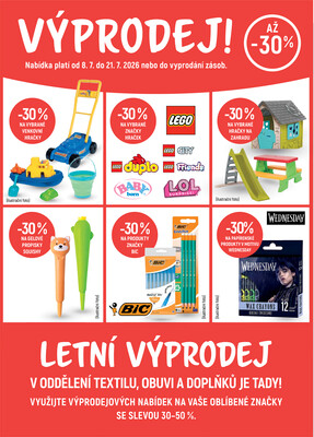 Akční leták Globus 8.7. - 14.7.2026 - Globus Chomutov