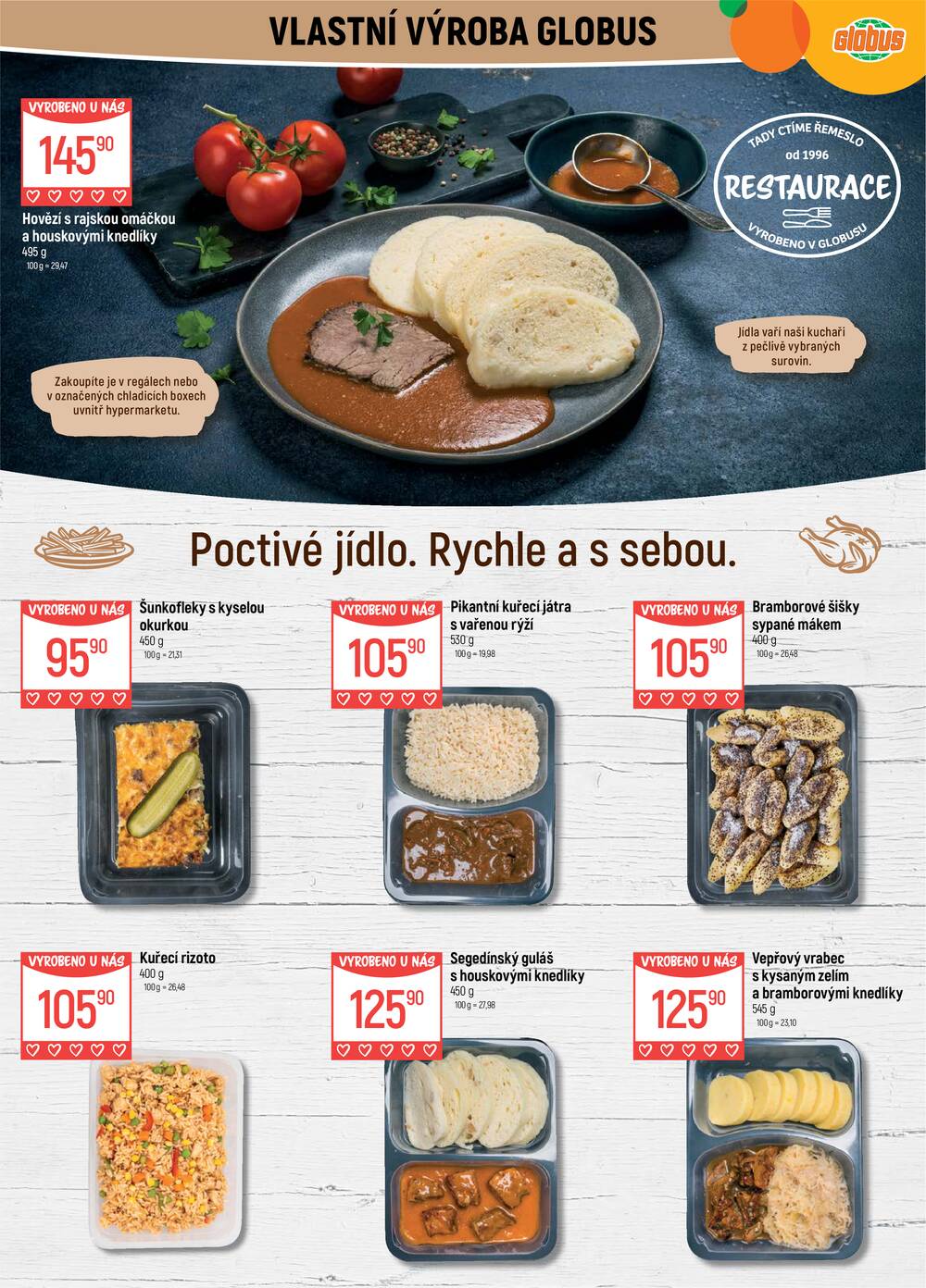 Akční leták Globus 8.7. - 14.7.2026 - Globus Olomouc