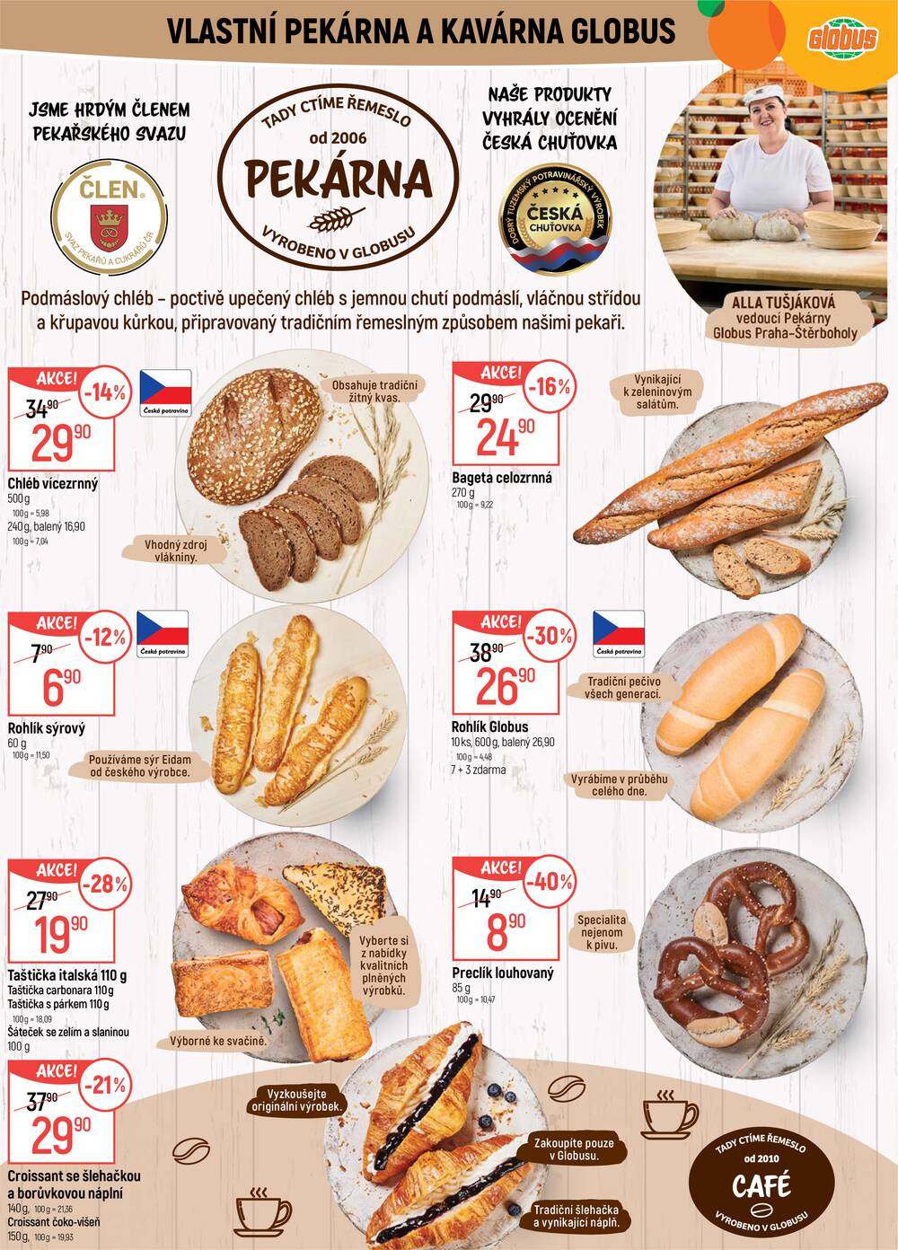 Akční leták Globus 8.7. - 14.7.2026 - Globus Praha - Štěrboholy