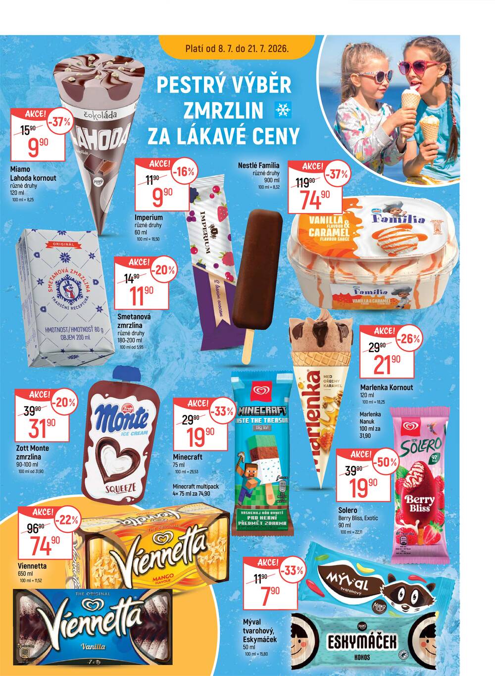 Akční leták Globus 8.7. - 14.7.2026 - Globus Praha - Štěrboholy