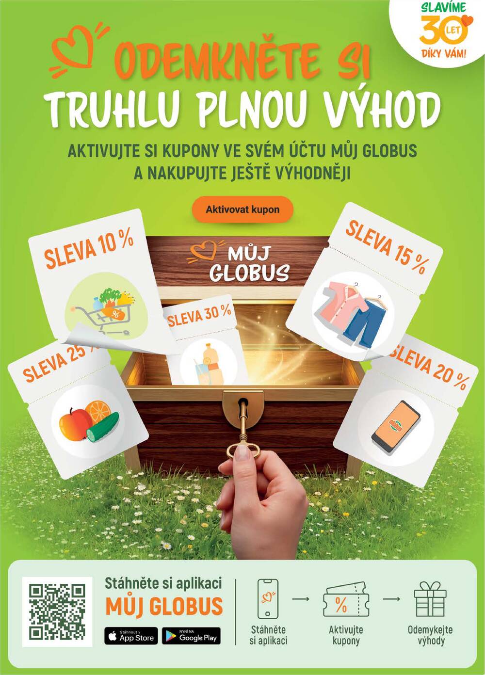 Akční leták Globus 8.7. - 14.7.2026 - Globus Praha - Štěrboholy