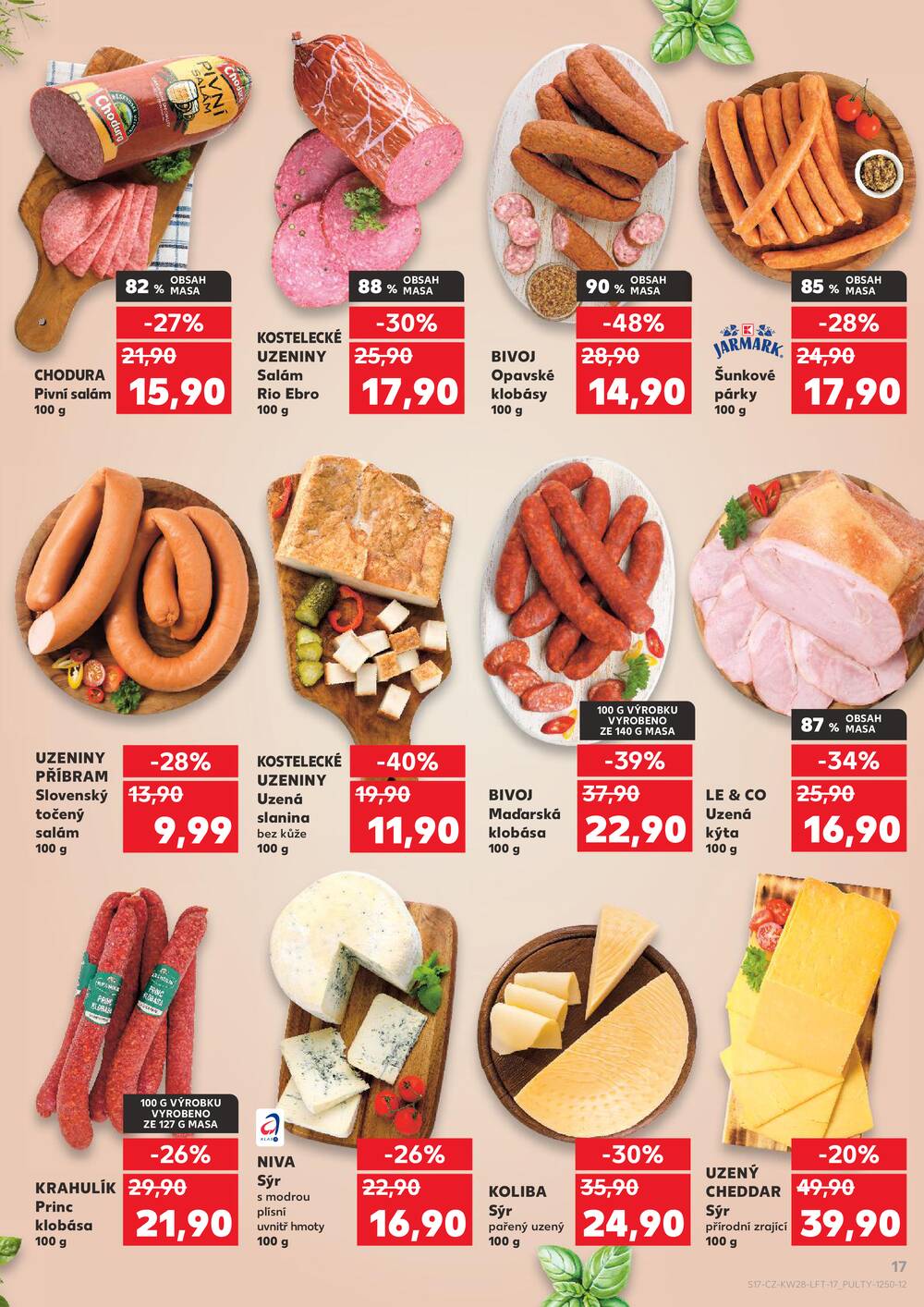 Leták Kaufland - Kaufland 8.7. - 14.7. - Kaufland - Louny - strana 17