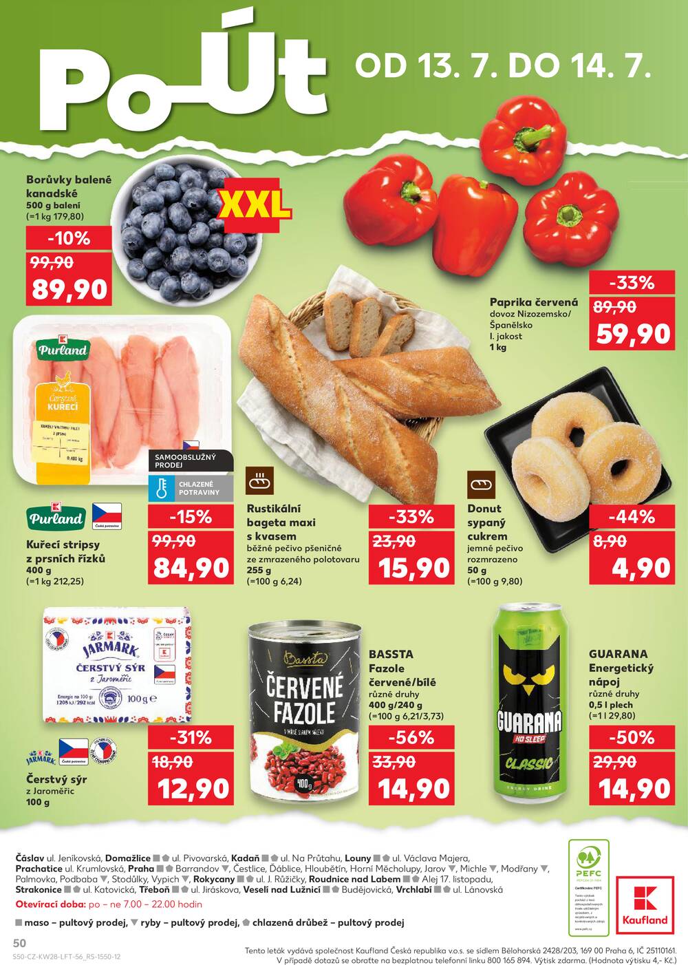 Leták Kaufland - Kaufland 8.7. - 14.7. - Kaufland - Louny - strana 50 Leták Kaufland - Kaufland 8.7. - 14.7. - Kaufland - Louny - strana 50