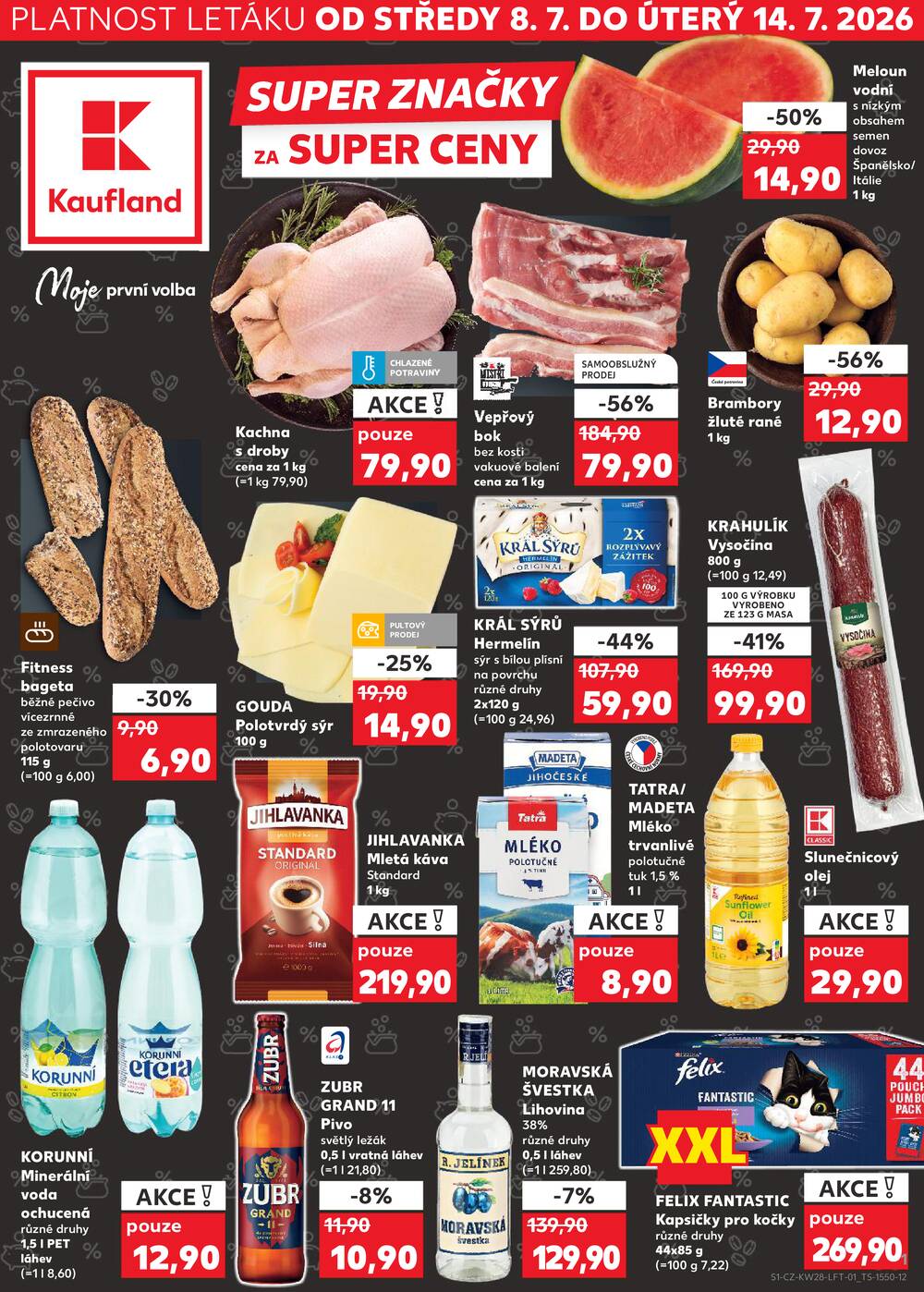 Leták Kaufland - Kaufland 8.7. - 14.7. - Kaufland - Praha 4 (Michle) - strana 1 Leták Kaufland - Kaufland 8.7. - 14.7. - Kaufland - Praha 4 (Michle) - strana 1