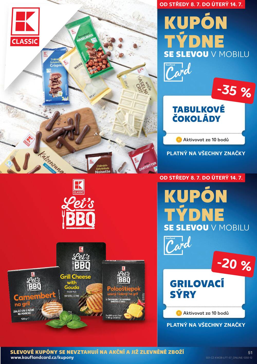 Leták Kaufland - Kaufland 8.7. - 14.7. - Kaufland - Mladá Boleslav - strana 51 Leták Kaufland - Kaufland 8.7. - 14.7. - Kaufland - Mladá Boleslav - strana 51