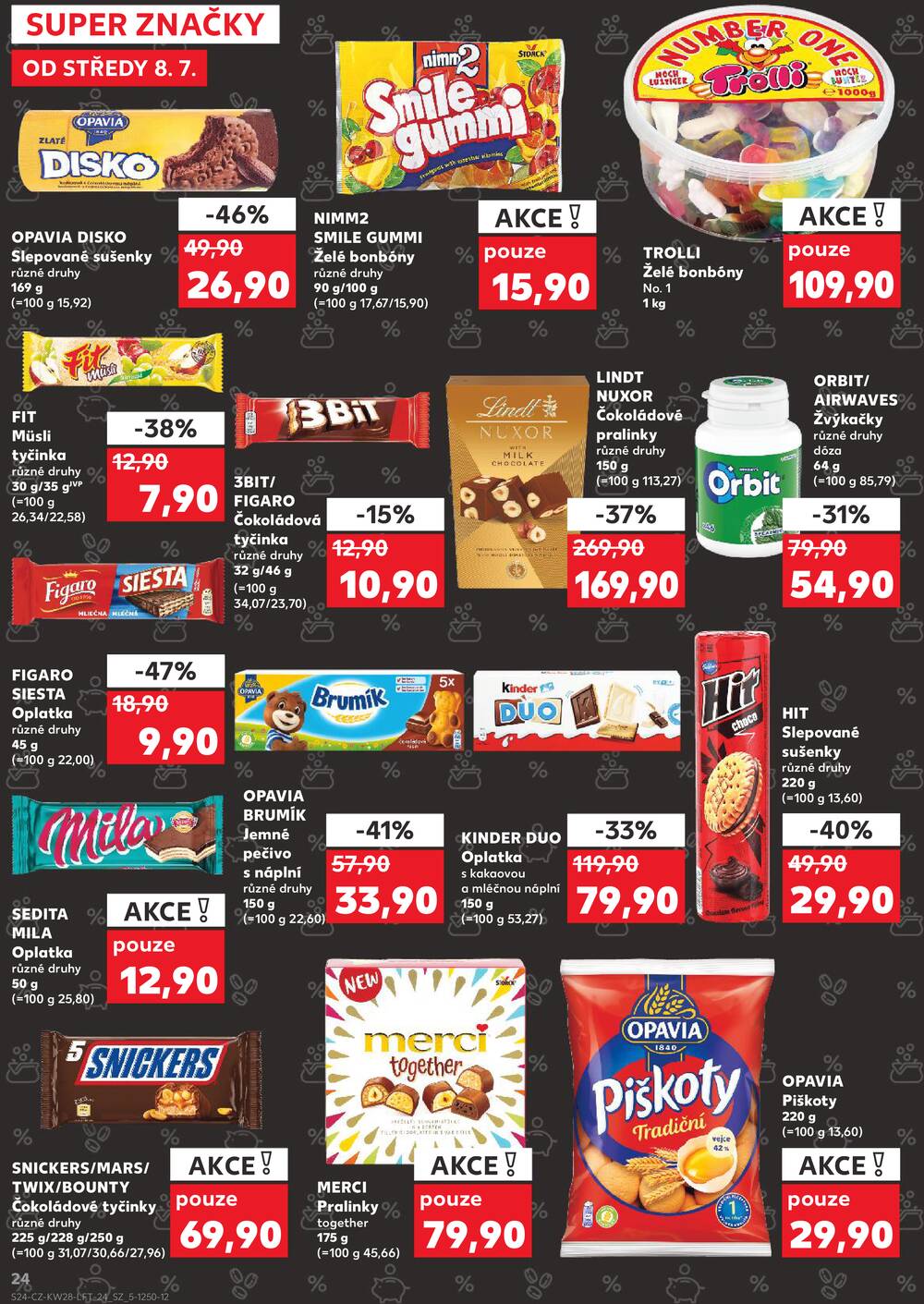Kaufland 8.7. - 14.7. - Kaufland - Teplice (Čs. Dobrovolců)
