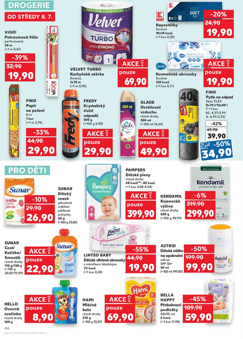 Kaufland 8.7. - 14.7. - Kaufland - Prostějov (Olomoucká)
