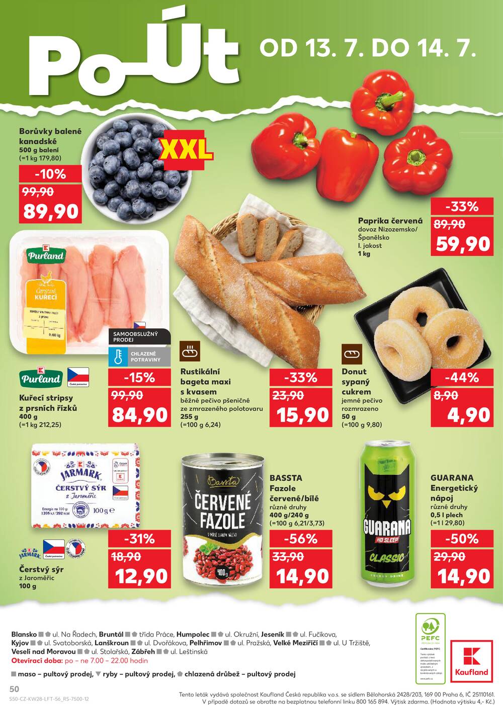 Kaufland 8.7. - 14.7. - Kaufland - Pelhřimov