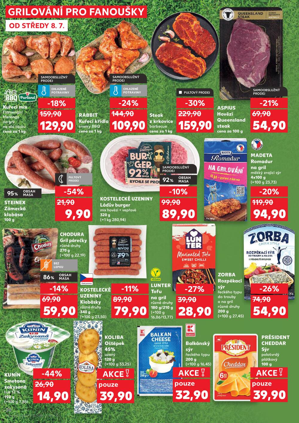 Kaufland 8.7. - 14.7. - Kaufland - Zlín - Vršava