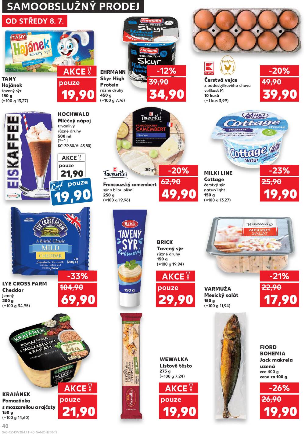 Kaufland 8.7. - 14.7. - Kaufland - Zlín - Vršava