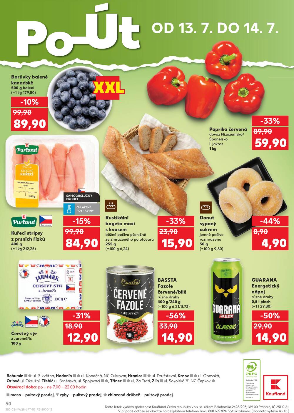 Kaufland 8.7. - 14.7. - Kaufland - Zlín - Vršava