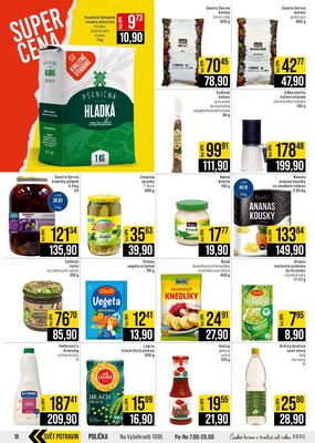 JIP Cash & Carry Brno, Praha, Ostrava, Jilemnice, Pardubice, Ostrava, Karlovy Vary, Olomouc a Zlín od 8.7. do 14.7.2026