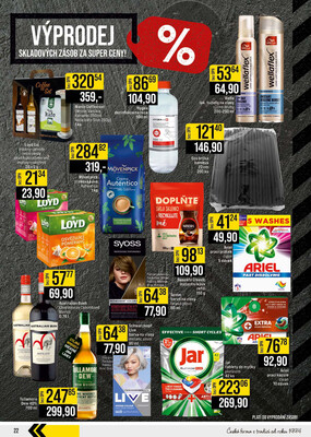 JIP Cash & Carry Brno, Praha, Ostrava, Jilemnice, Pardubice, Ostrava, Karlovy Vary, Olomouc a Zlín od 8.7. do 14.7.2026