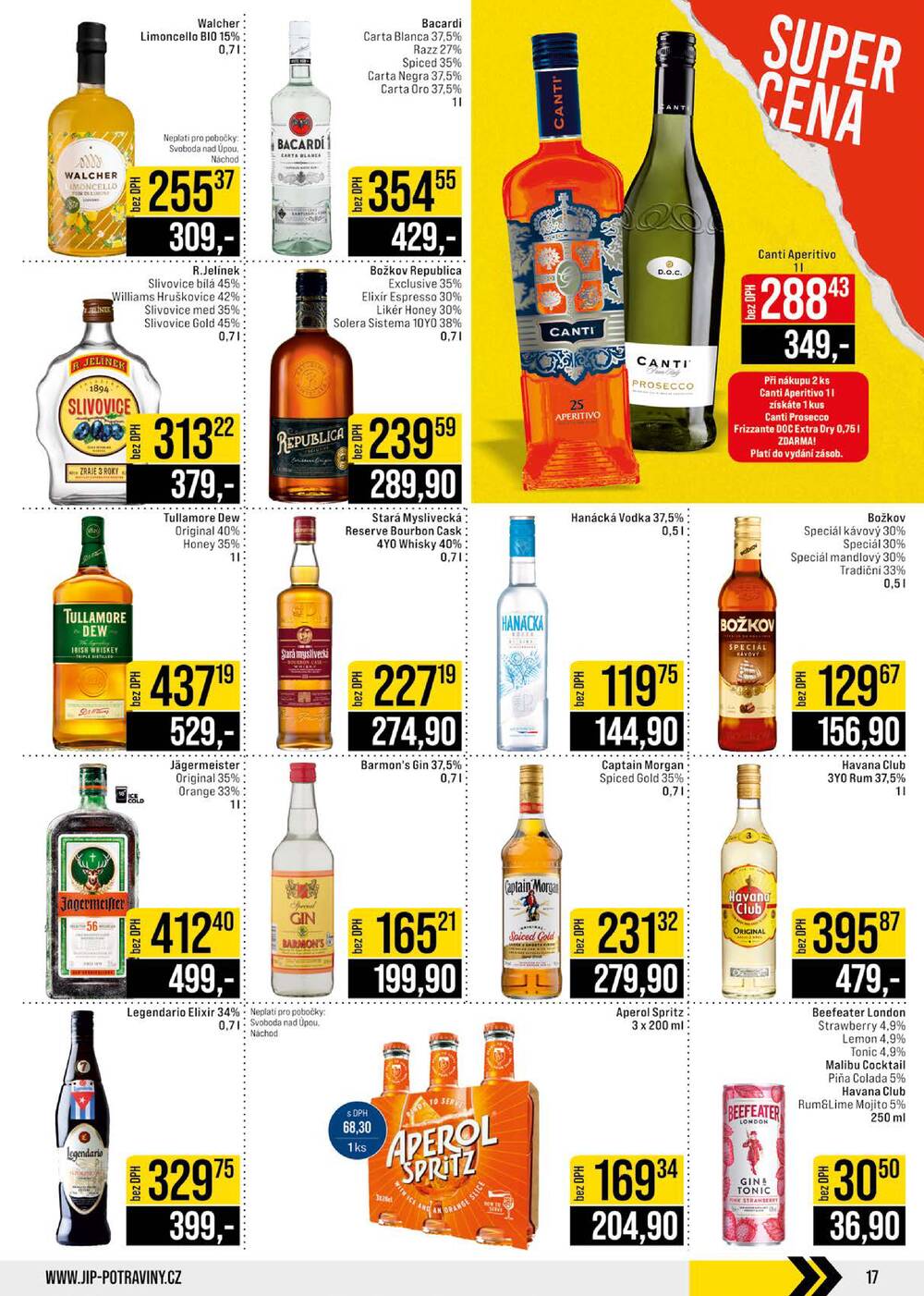 Leták JIP - JIP Cash & Carry České Budějovice, Most, Náchod, Polička, Sušice a Svoboda nad Úpou od 8.7. do 14.7.2026 - strana 17 Leták JIP - JIP Cash & Carry České Budějovice, Most, Náchod, Polička, Sušice a Svoboda nad Úpou od 8.7. do 14.7.2026 - strana 17