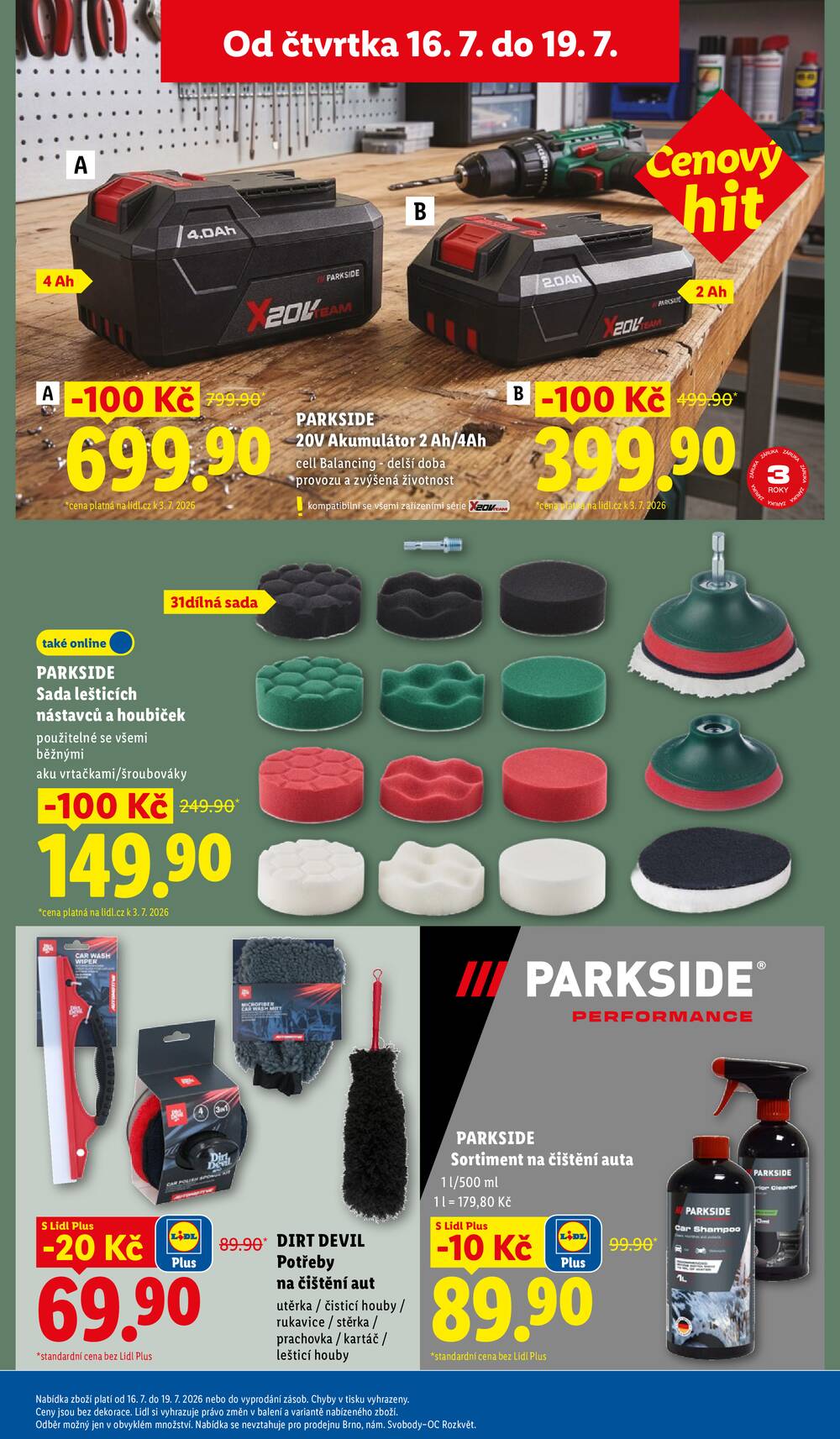 Lidl Čtvrtek od 16.7. do 19.7.2026