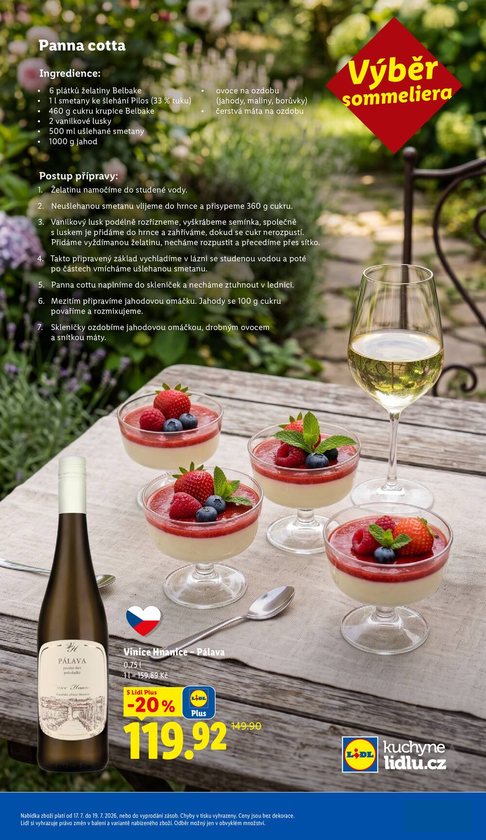 Lidl Čtvrtek od 16.7. do 19.7.2026