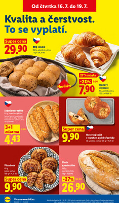 Lidl Čtvrtek od 16.7. do 19.7.2026