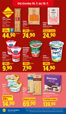 Lidl Čtvrtek od 16.7. do 19.7.2026