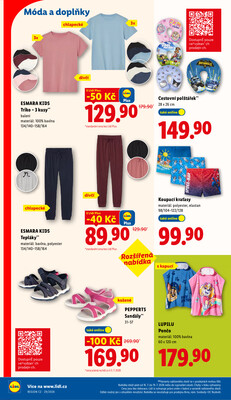 Lidl Čtvrtek od 16.7. do 19.7.2026