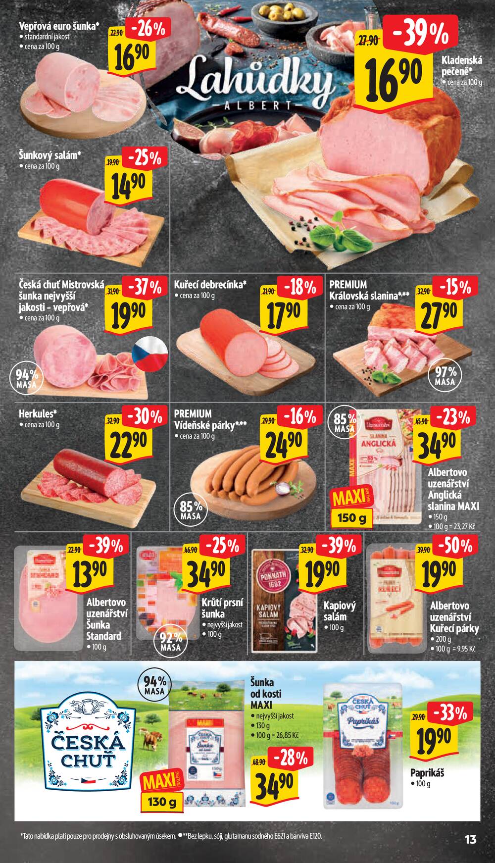 Albert Supermarket od 15.7. do 21.7.2026