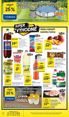 Tesco malé hypermarkety od 15.7. do 21.7.2026