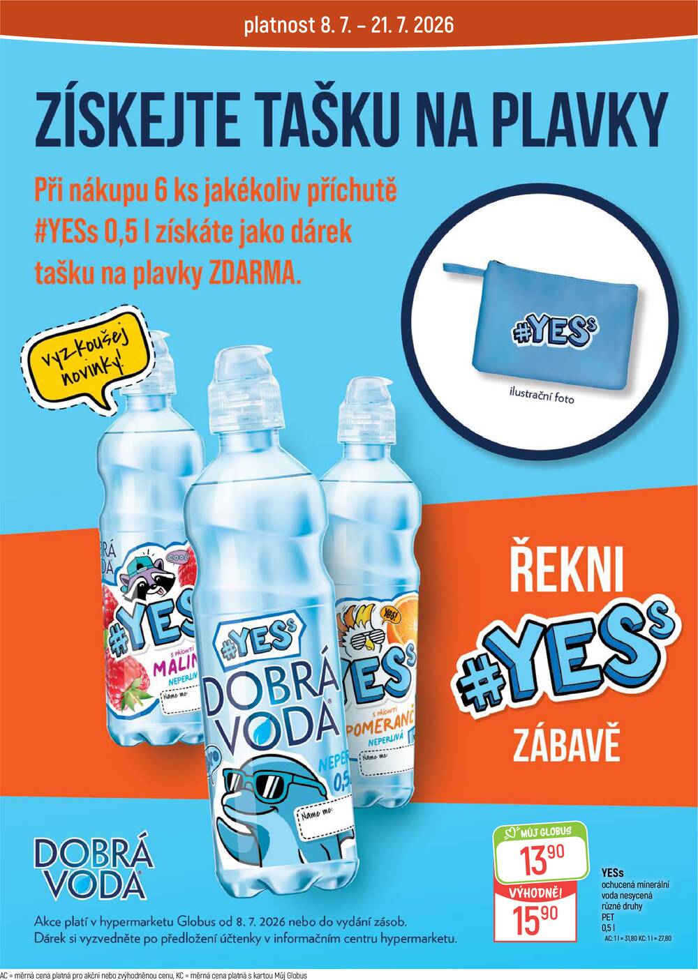 Akční leták Globus 15.7. - 21.7.2026 - Globus Olomouc