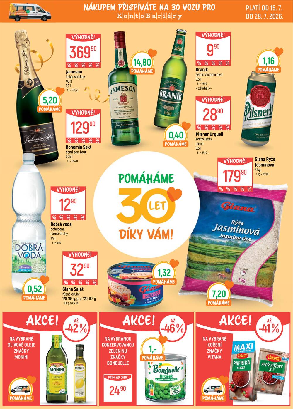 Akční leták Globus 15.7. - 21.7.2026 - Globus Praha - Štěrboholy