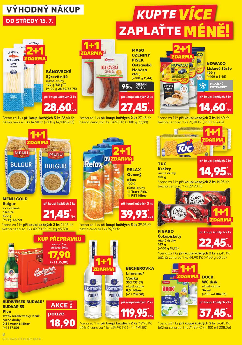 Kaufland 15.7. - 21.7. - Kaufland - Louny