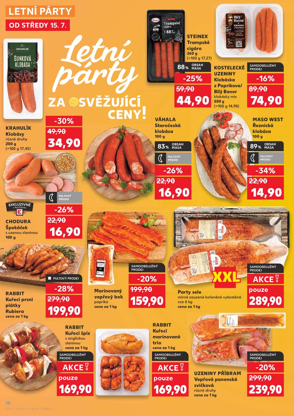 Leták Kaufland - Kaufland 15.7. - 21.7. - Kaufland - Rokycany - strana 18 Leták Kaufland - Kaufland 15.7. - 21.7. - Kaufland - Rokycany - strana 18
