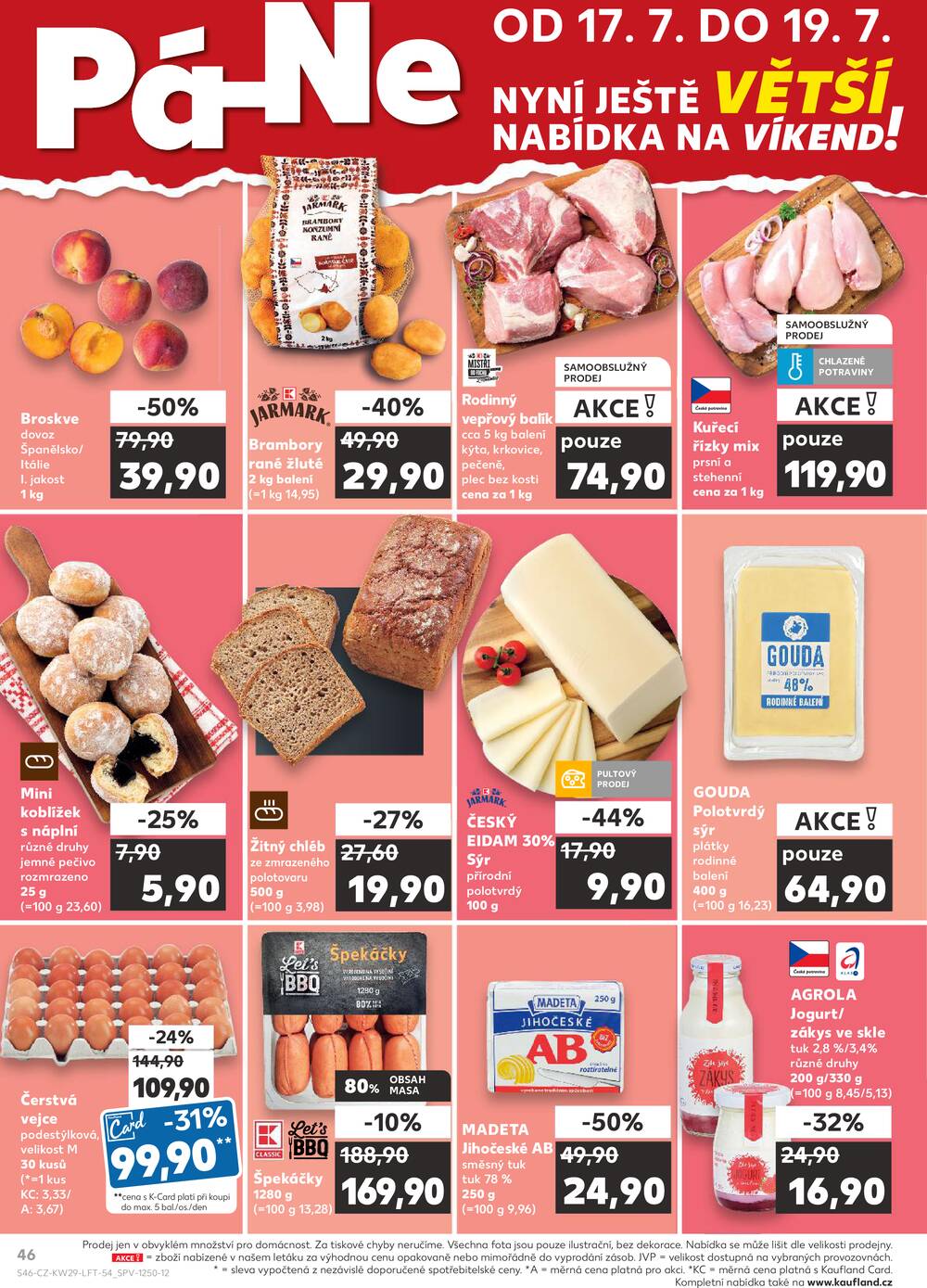 Leták Kaufland - Kaufland 15.7. - 21.7. - Kaufland - Čáslav - strana 46 Leták Kaufland - Kaufland 15.7. - 21.7. - Kaufland - Čáslav - strana 46