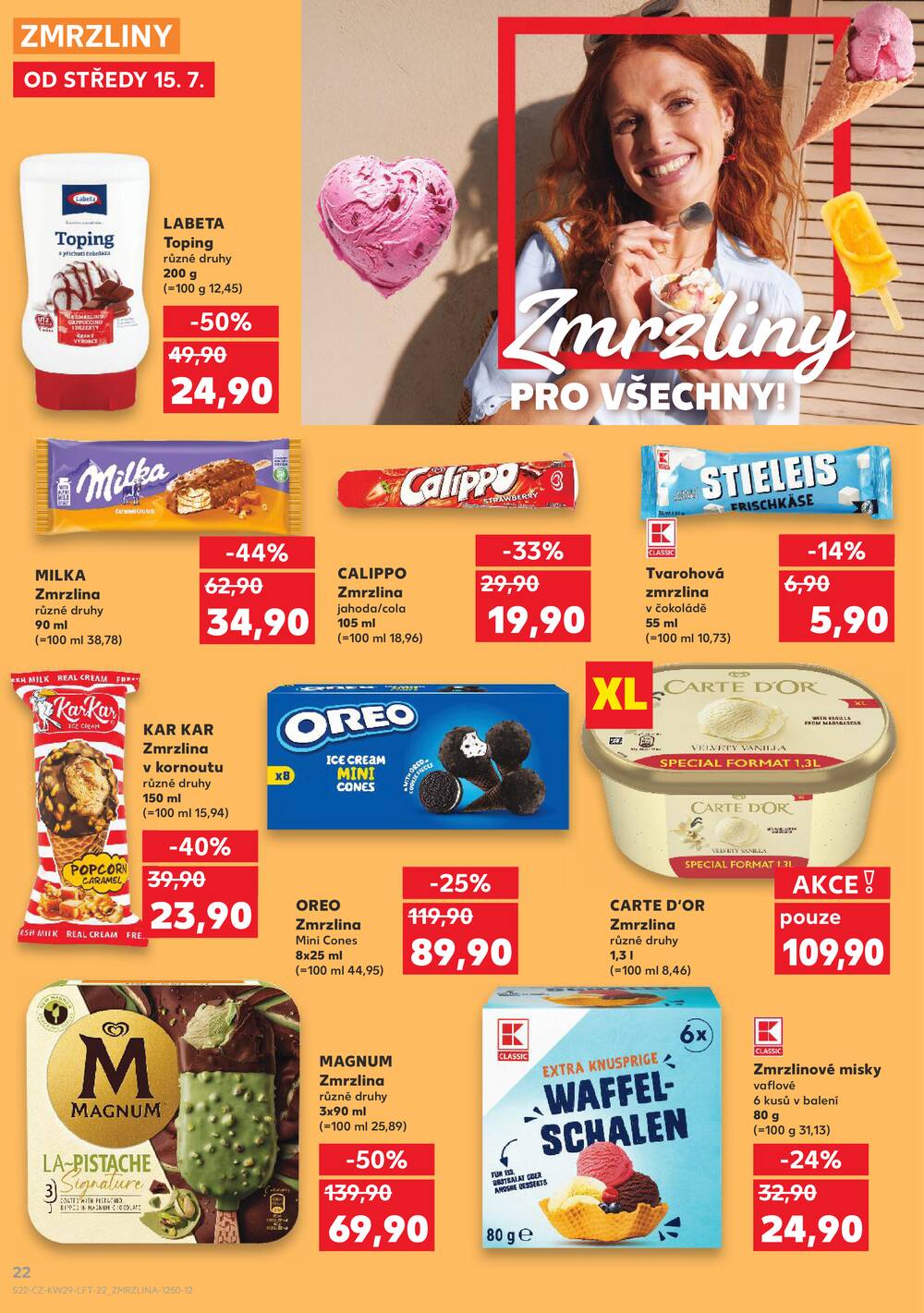 Kaufland 15.7. - 21.7. - Kaufland - Praha - Hloubětín