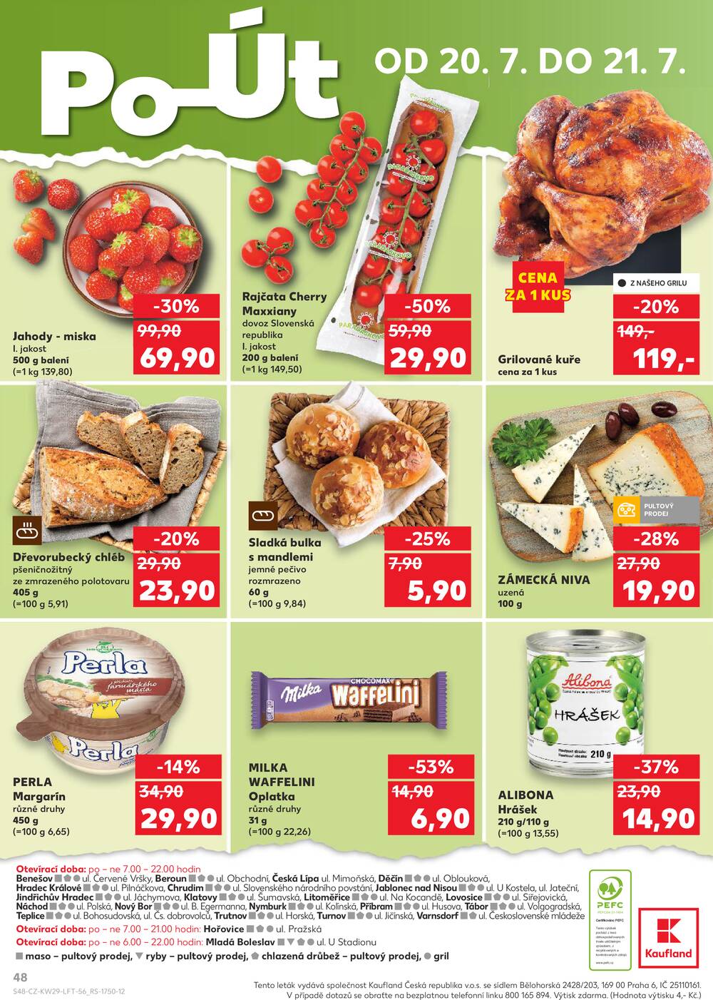 Kaufland 15.7. - 21.7. - Kaufland - Lovosice (Siřejovická)