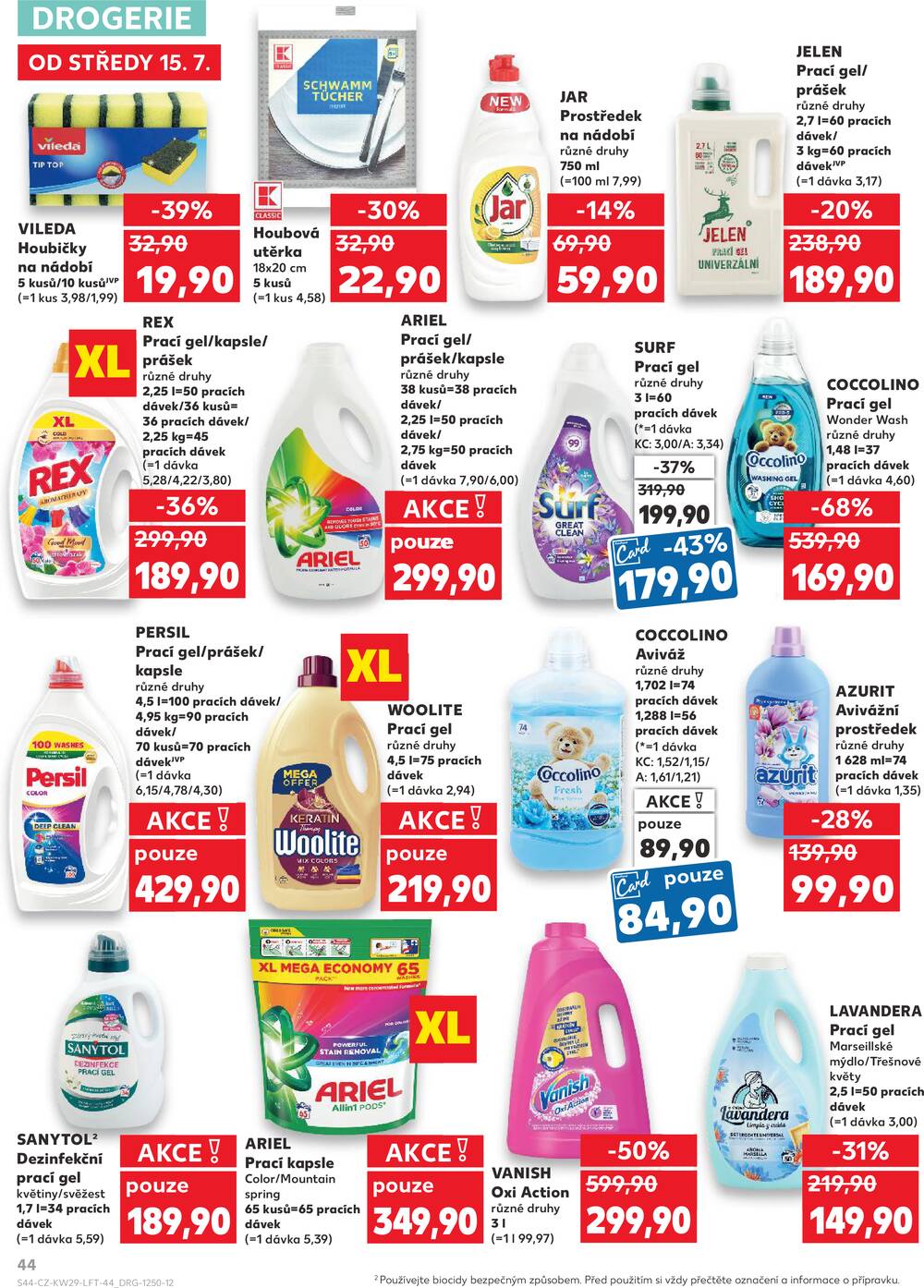 Kaufland 15.7. - 21.7. - Kaufland - Ostrov - Jáchymovská