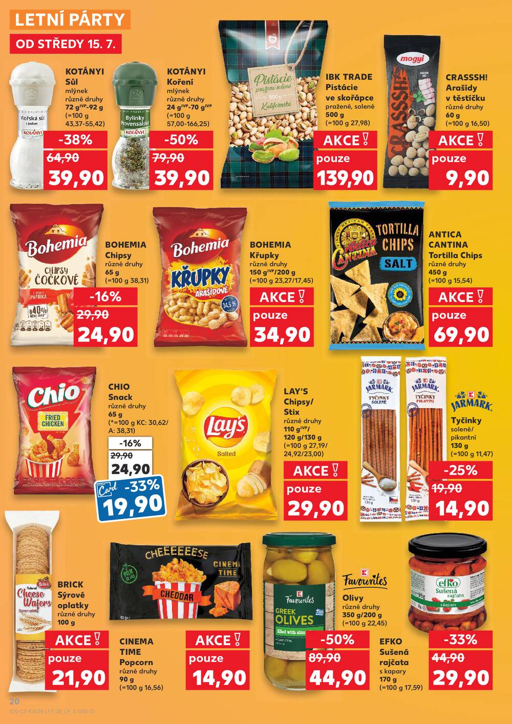 Kaufland 15.7. - 21.7. - Kaufland - Zlín - Vršava