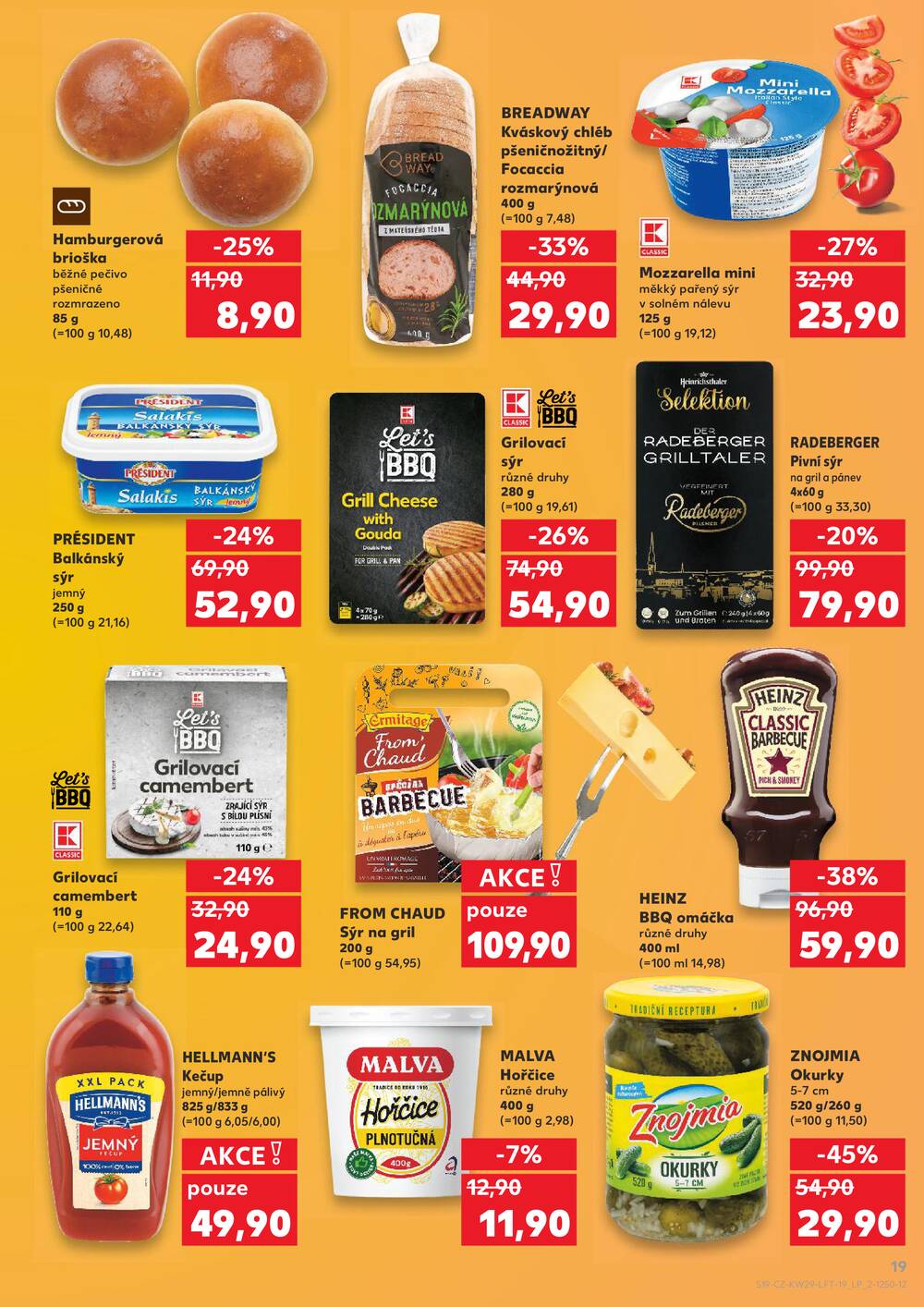 Leták Kaufland - Kaufland 15.7. - 21.7. - Kaufland - Praha 6 (Vypich) - strana 19