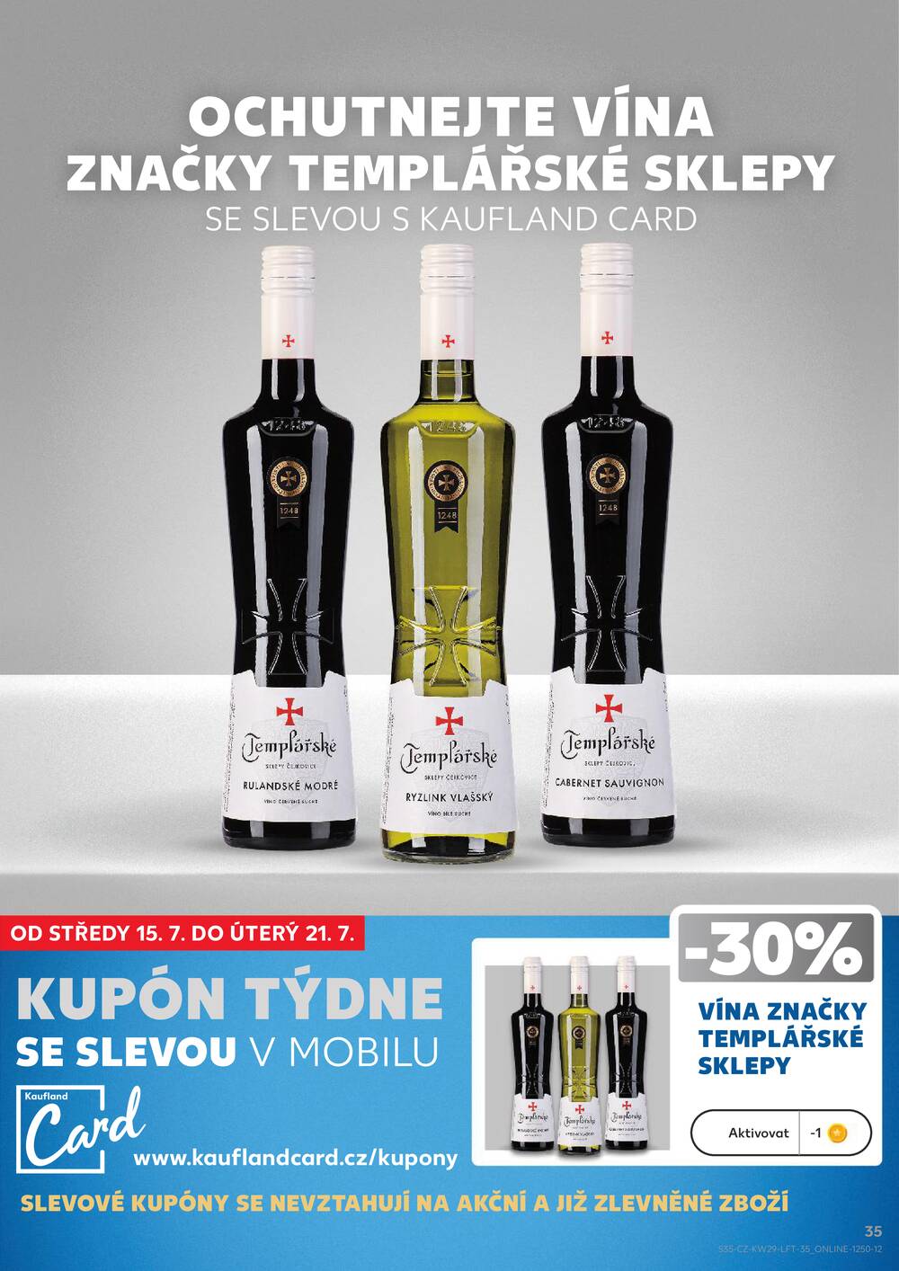 Leták Kaufland - Kaufland 15.7. - 21.7. - Kaufland - Praha 6 (Vypich) - strana 35