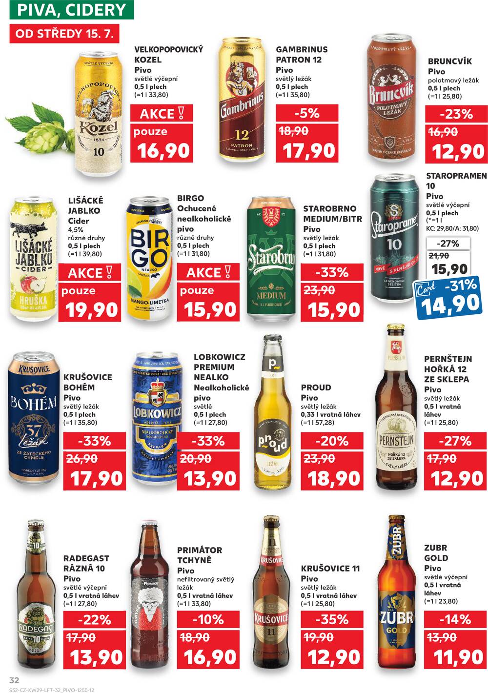 Kaufland 15.7. - 21.7. - Kaufland - Opava - Kateřinky