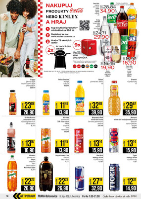 JIP Cash & Carry České Budějovice, Most, Náchod, Polička, Sušice a Svoboda nad Úpou od 15.7. do 21.7.2026