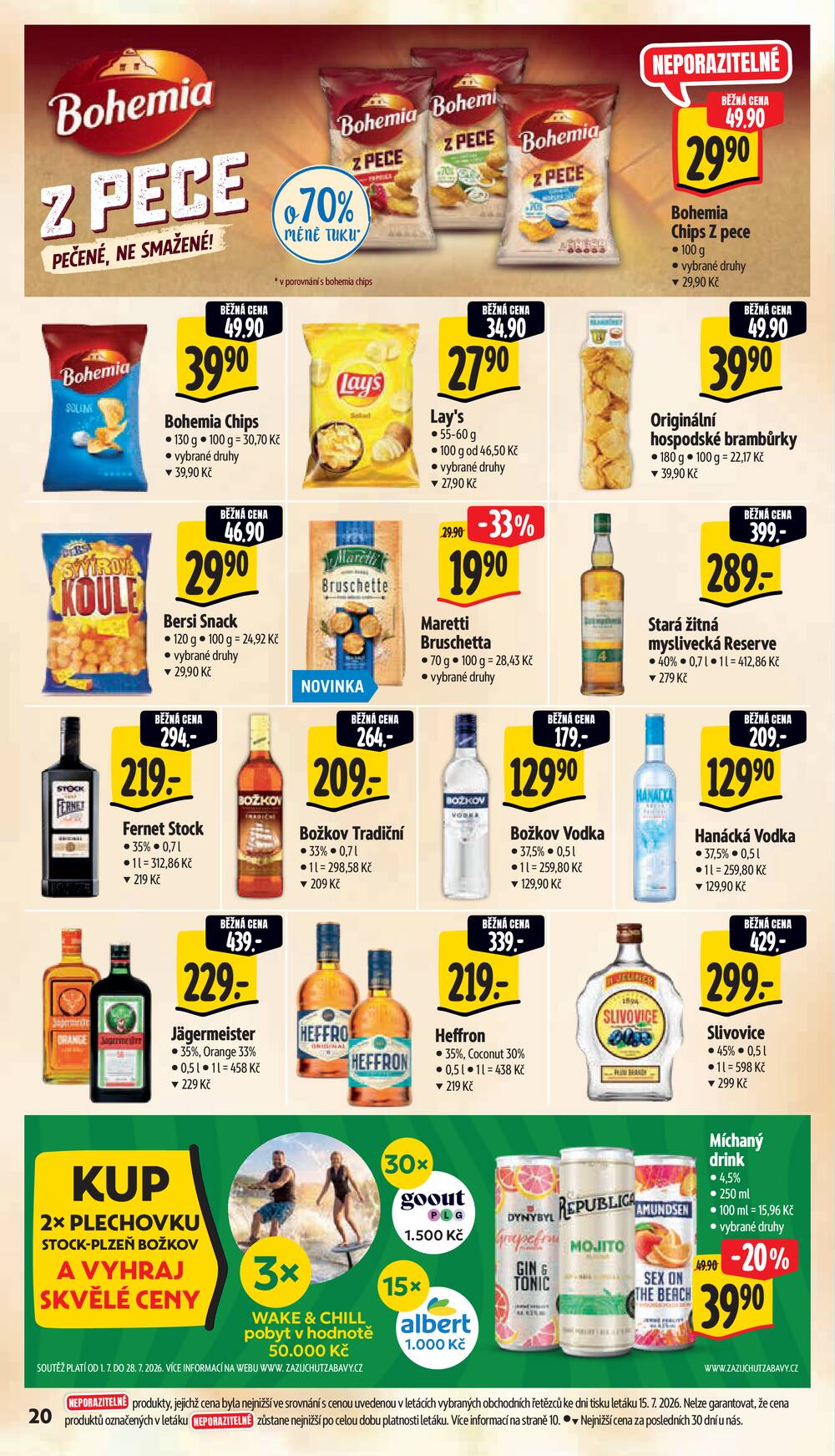 Leták Albert - Albert Hypermarket od 22.7. do 28.7.2026 - strana 26 Leták Albert - Albert Hypermarket od 22.7. do 28.7.2026 - strana 26