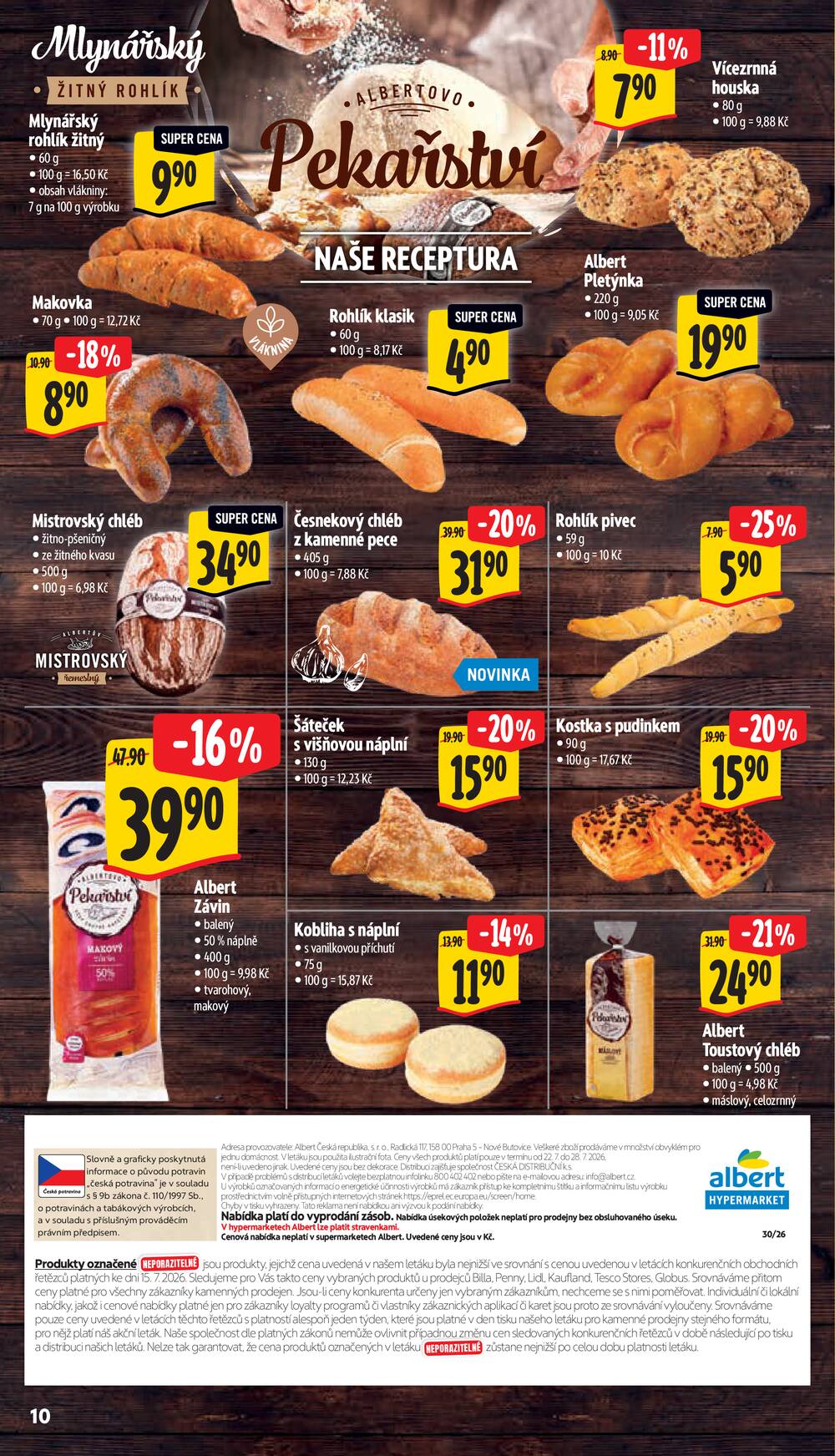 Leták Albert - Albert Hypermarket Jihomoravský od 22.7. do 28.7.2026 - strana 18