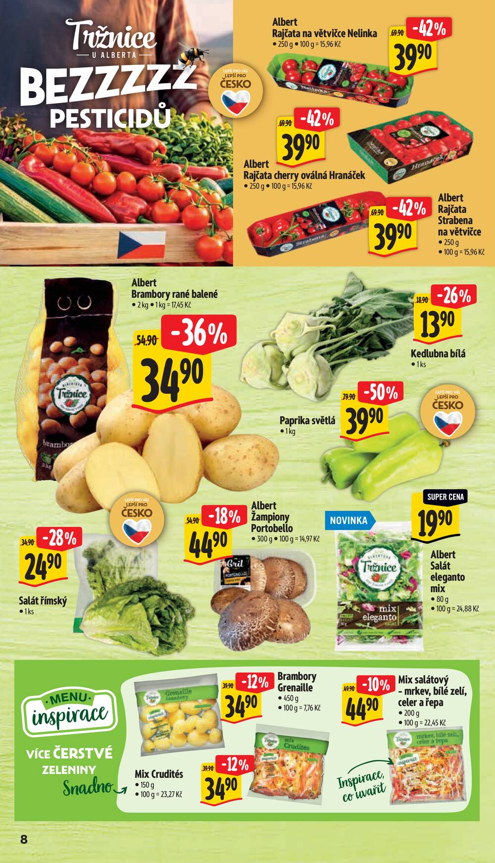Leták Albert - Albert Supermarket Jihomoravský od 22.7. do 28.7.2026 - strana 14 Leták Albert - Albert Supermarket Jihomoravský od 22.7. do 28.7.2026 - strana 14